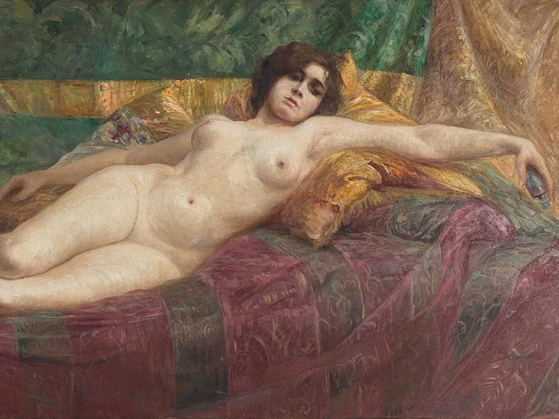 1860-Antônio Diogo da Silva Parreiras - Dolorida, 1909 - Museu Antônio Parreiras